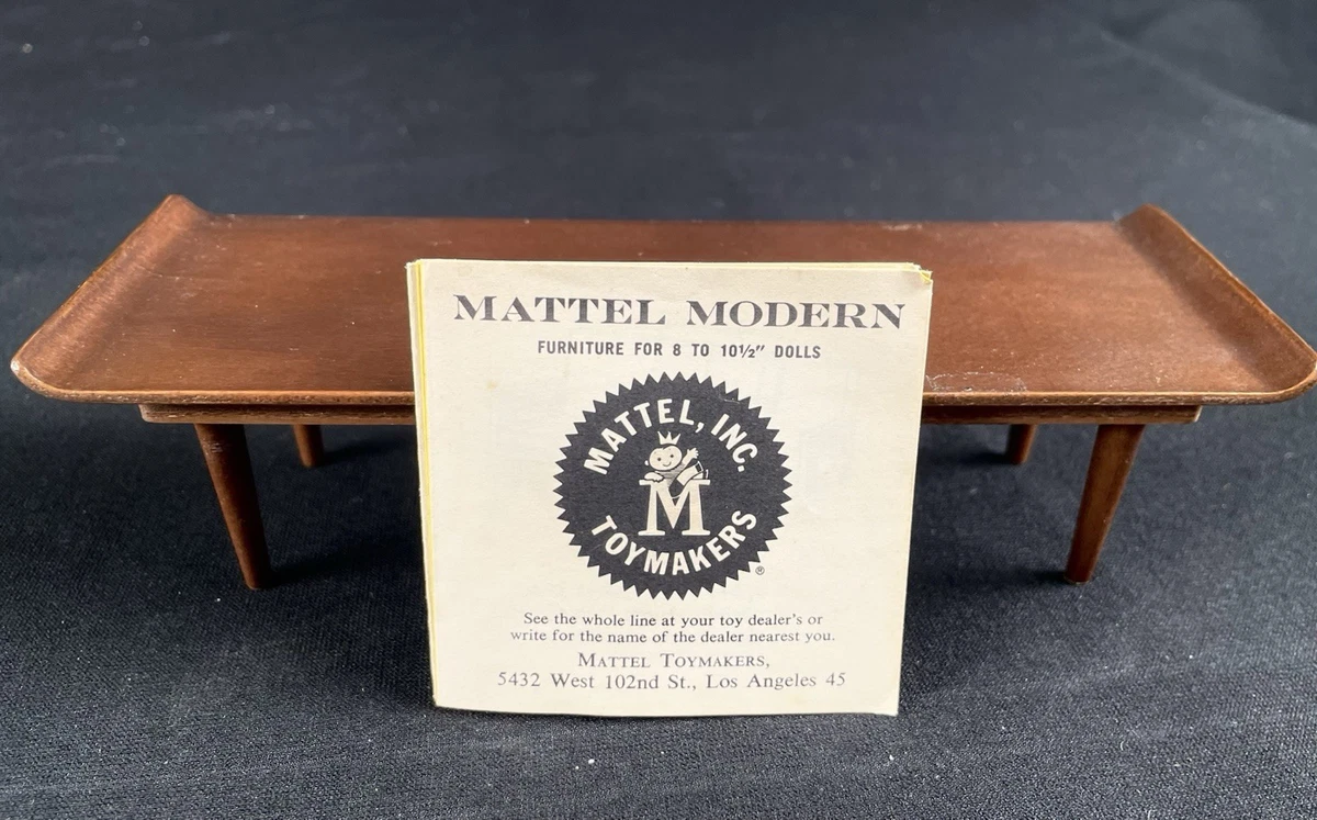 Wooden Mattel Barbie Doll Houses & Furniture with Vintage for sale
