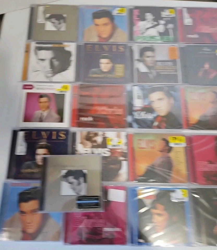 Elvis Presley 31 CD LOT NEW SEALED Rock Movies Gospel Inspirational Foto 3 de 4