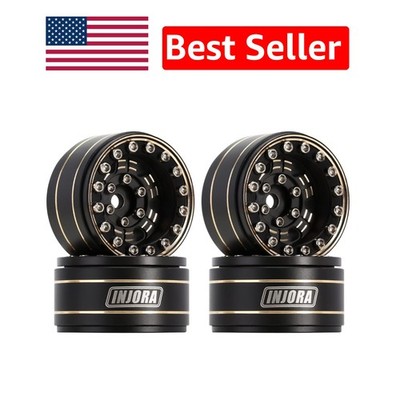 Corrosion-Resistant Brass Beadlock Wheels 1.0'' - Ultimate Upgrade for Crawlers