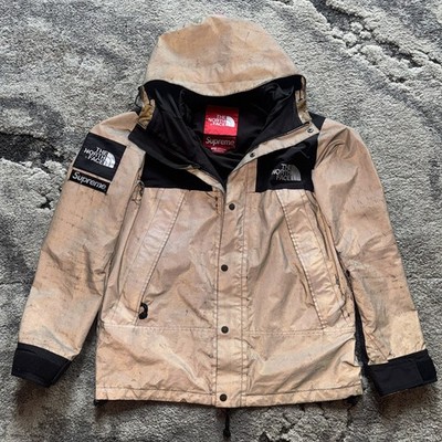 Supreme x The North Face TNF Reflective 3M Mountain Parka Medium Silver Black