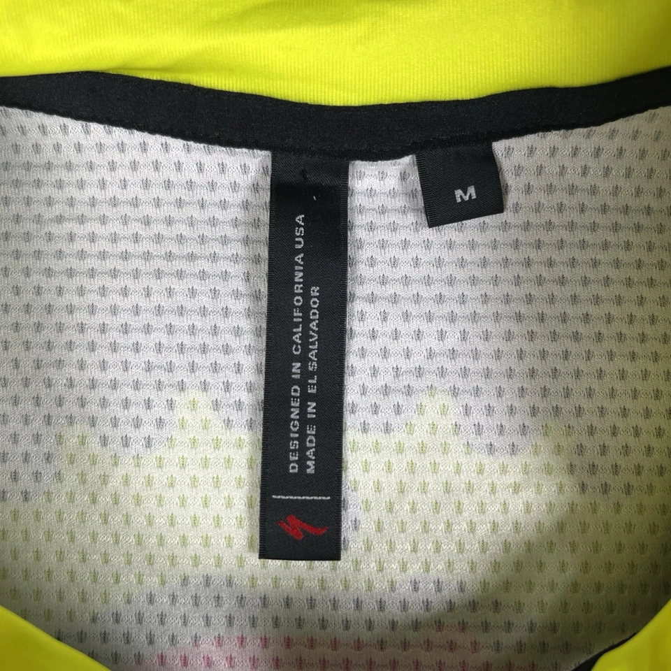 NWT Specialized Cycling Jersey Men M Full Zip Short Sleeve UPF30 Reflective $85 - Image 2 of 4