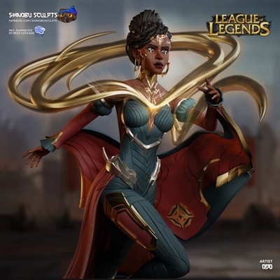 League of Legends   Mel Medarda | Resin Figur Fanart Statue Modell