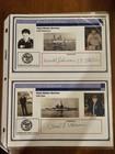 WWII PEARL HARBOR AUTOGRAPHS OF 6 SURVIVORS  OKLAHOMA, UTAH, NEVADA, ARIZONA ETC — photo 2