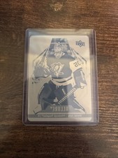 2022/23 Allure - Tristan Jarry Cyan Printing Plate 1/1