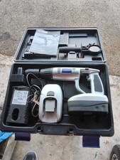 PROW SILVER 24V CORDLESS HAMMER DRILL WITH BATTERIES AND CHARGER