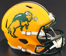 North Dakota State Bison Riddell Speed Full Size Replica NCAA Football Helmet