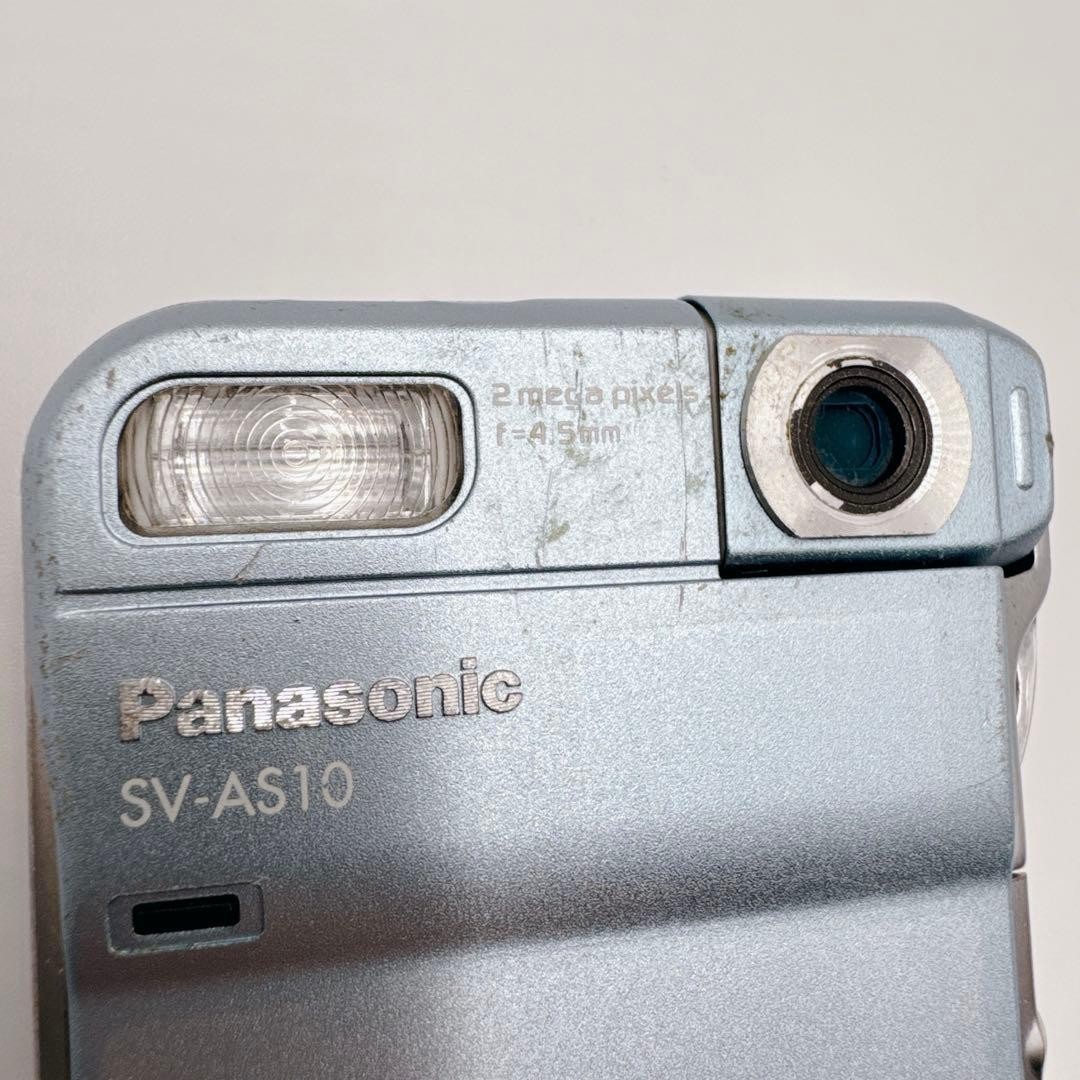 希少 D-snap SV-AS10 ブルー SDカード付属 Y2K レトロ 完動 D-SNAP SV-AS10 Blue SD Card Included Y2K Retro Fully Operational