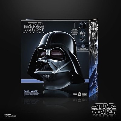 NEW Star Wars The Black Series Darth Vader Premium Electronic Helmet