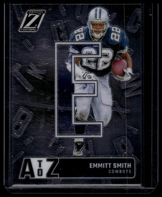 2024 Zenith Emmitt Smith A to Z Insert ''E'' #5 Cowboys