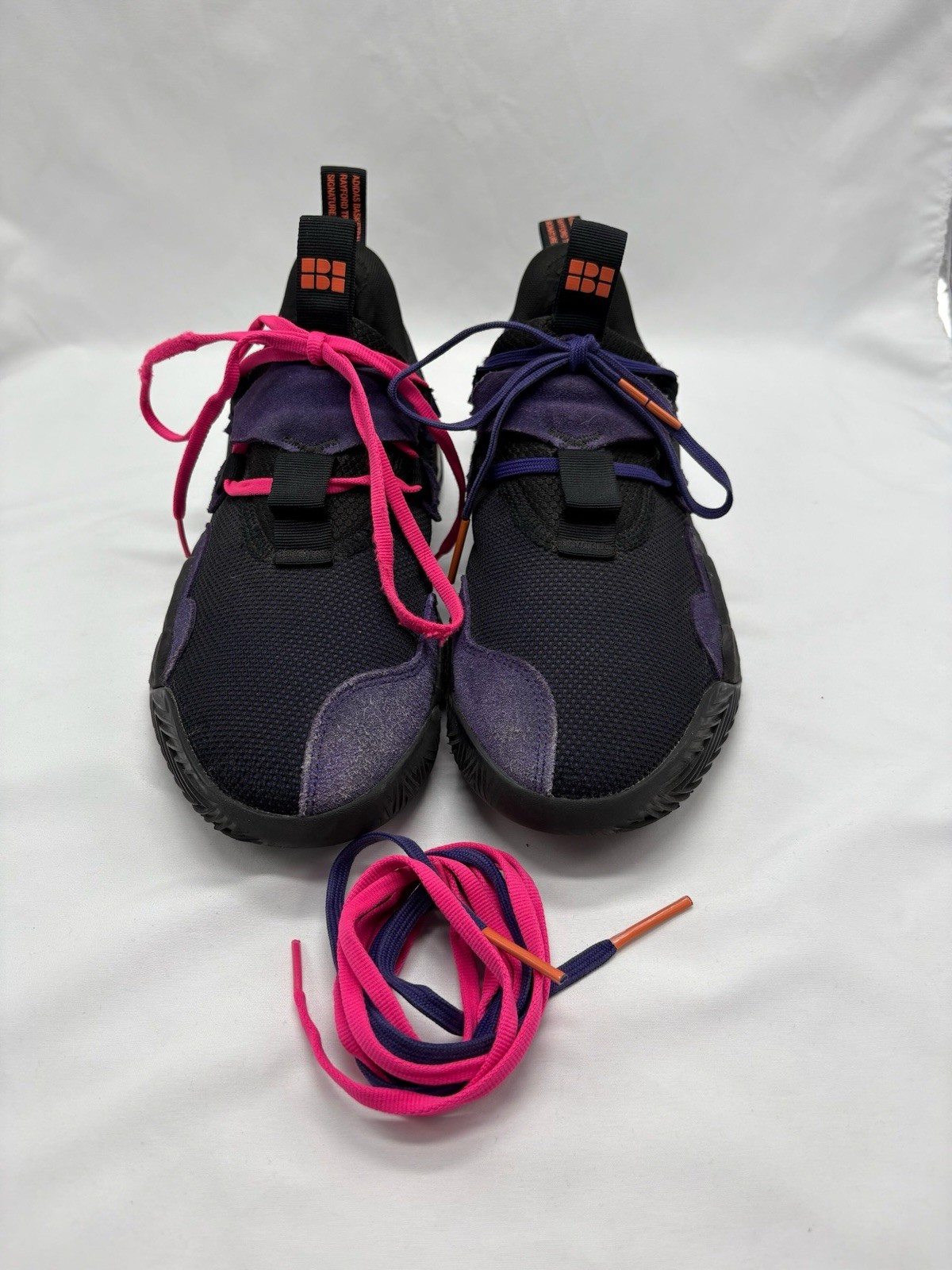 Adidas Trae Young 1 APE779001 Black/ Purple Men’s size 7.5 thumbnail 3