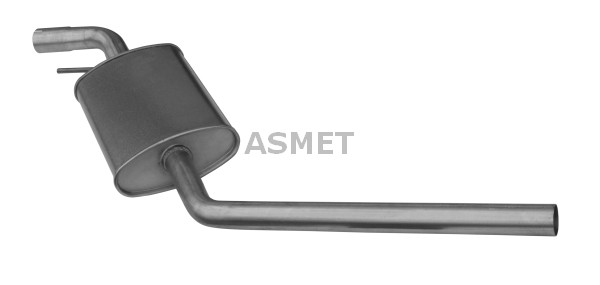 Asmet MittelschalldäMpfer SchalldäMpfer FüR VW Transporter IV 70XD 2.4 D 1.9-image