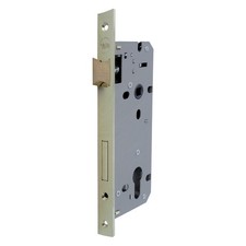SERRATURA DA INFILARE PER PORTA LEGNO ART. Y52X E40 b.quadro -controp.ottone luc