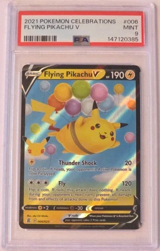 Flying Pikachu V 006/025 Celebrations PSA 9