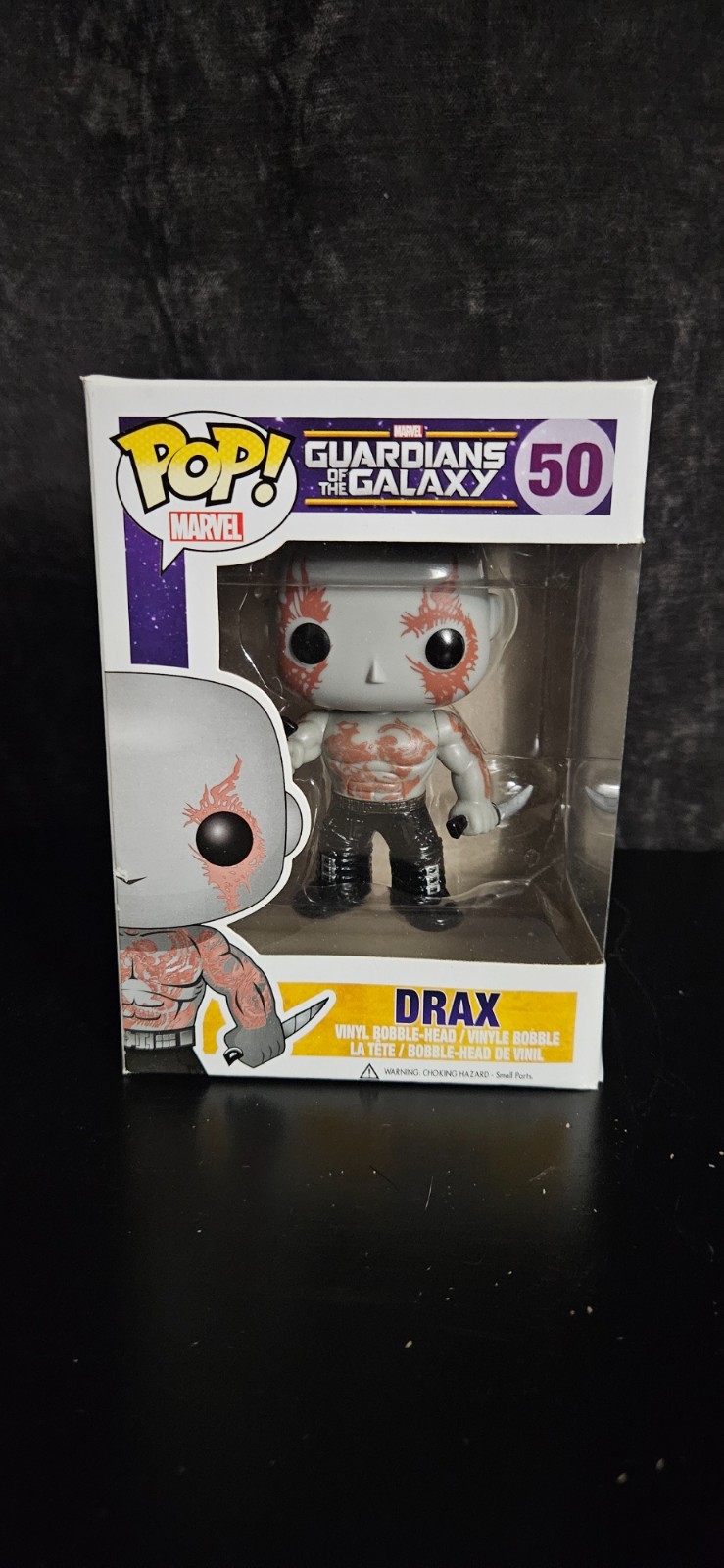 Funko Pop! Marvel – Guardians Of The Galaxy – Drax #50 – Very Good Box – Vaulted