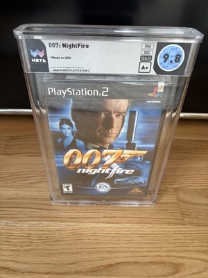 007 Nightfire PS2 WATA 9.8 A+ Sealed Graded US Zertifikat 604615-006