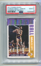 2017 Panini Hoops - KAREEM ABDUL-JABBAR - Legends of the Ball #7  PSA 10 Pop 5