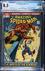 Amazing Spider-Man #110 (1972) CGC 8.5 WHITE — 1st Appearance of the Gibbon