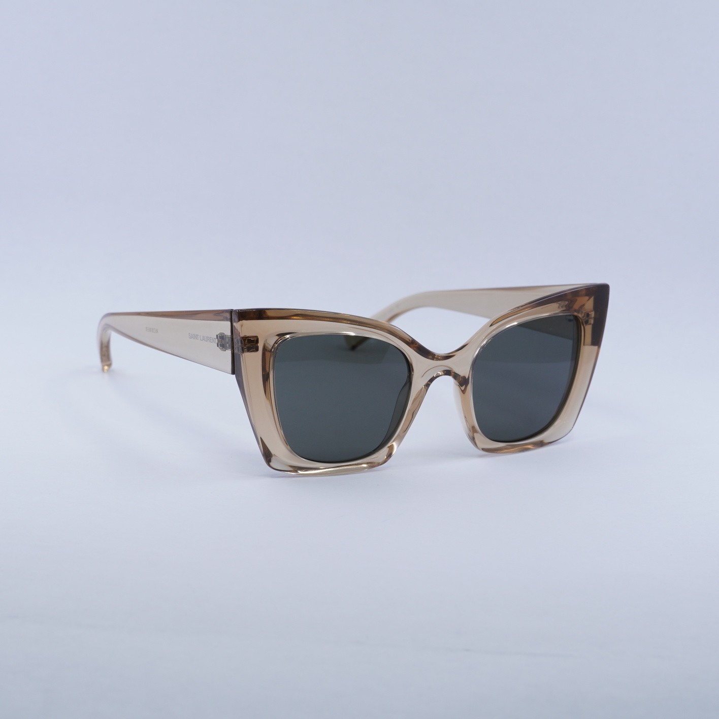 Occhiali da sole SAINT LAURENT SL552 006 nudi grigio 51 22 145 nuovi