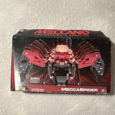Meccano Engineering & Robotics MeccaSpider Electronic Gear Building Set 10+
