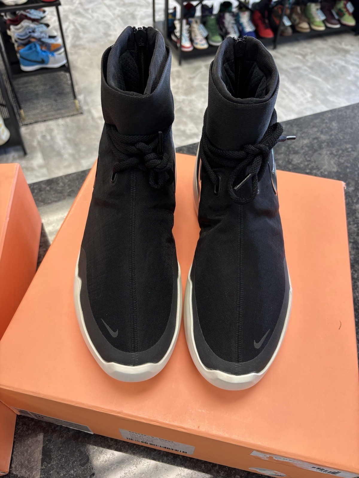 Size 10 - Nike Air Fear Of God SA Black thumbnail 2