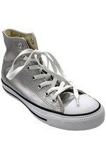 Converse Women's Chuck Taylor All Star Metallic Sneakers Gun Metal