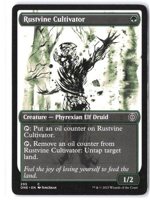 Rustvine Cultivator (Showcase) #295 Phyrexia: All Will Be One NM