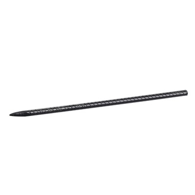 16-Inch 16 Pack Rebar Stakes Heavy Duty Straight Galvanized Steel Ground Anchors