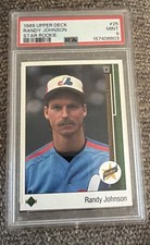 Randy Johnson 1989 Upper Deck ROOKIE! #25 PSA 9! HOF, Legendary Pitcher!!