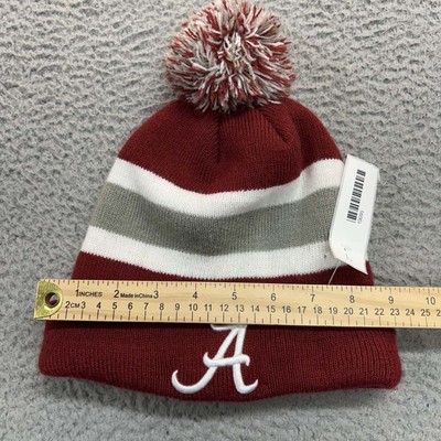 Alabama Crimson Tide Hat Cap Mens One Size 47 Brand POM Beanie