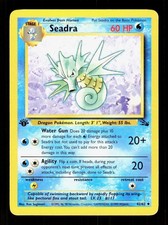 Seadra 42/62 Uncommon Fossil Pokemon 1st Edition LP on eBay