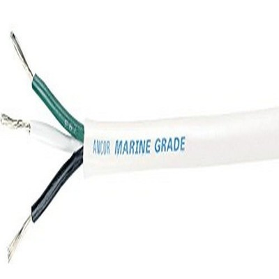 Ancor 133510 Triplex Cable, 14/3 AWG (3 x 2mm2), Round - 100ft