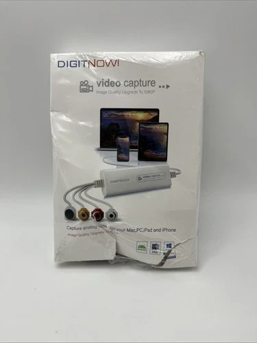 SEE PIC DigitNow Video Capture For Mac,PC,IPad, iPhone/Image Quality To 1080P