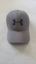 Under Armour Breathable Gray Black Men's LG/XL Baseball Cap