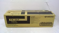 Genuine Kyocera TK-667 Black Toner Cartridge Open Box 1T02KP0US0