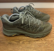 Merrell Moab Speed GTX SE Gore-Tex Green Trail Hiking MENS SZ 11 Great Condition