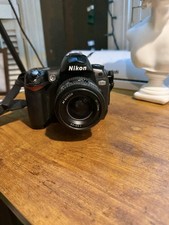 NIKON D70 SLR DIGITAL WORKING CAMERA BUNDLE 6.3 MEGAPIXEL GOLD DX 18-70 LENS