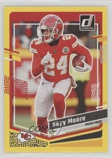 2023 Panini Donruss Press Proof Yellow Skyy Moore #150 e9p