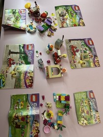 Lego Friends Sets 41030, 41092, 41088, Opened Not Sure If Complete, See Pics!!