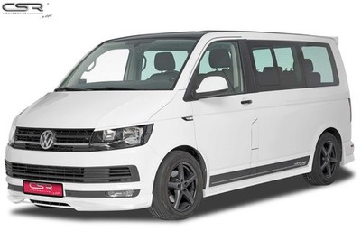 Front Ansatz Spoiler Schwert Diffusor Lippe Tuning für VW T6 Bus FA245