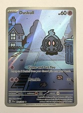 Duskull 068/064 Shrouded Fable Illustration Rare NM Pokemon TCG