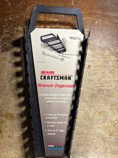 NOS Craftsman Wrench Organizer 65272 Mount / Portable w/ Handle MADE IN USA