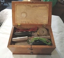 Antique J. H. Bunnell & Co. No. 4 D.D. Home Medical Apparatus Quack Electroshock