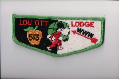 Lodge 513 Lou Ott OA flap (F)