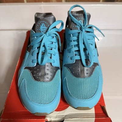 NIKE AIR HUARACHE BETA BLUE-ANTHRACITE-GREY SZ 10 318429-408