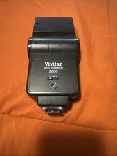 Vintage Vivitar Auto Thyristor 2800 D shoe mount Flash unit