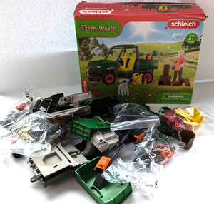 Schleich Waldbauer mit Fahrzeug Ersatzteile Zubehör 42659