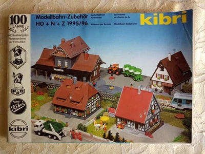 kibri Gesamtkatalog 1995/96 - Jubiläumskatalog - Modellbahn-Katalog H0-N-Z - Bild 1 von 4