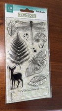 Vicki Boutin Fernwood Acrylic Stamps 10/Pkg-Documented 718813749626