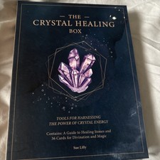 34 Cards  The Crystal Healing Box Oraclecard deck With Guidebook
