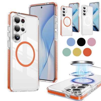 For Samsung Galaxy S26 Ultra S25 S24 S23 Plus Shockproof Magnetic Mag Safe Case